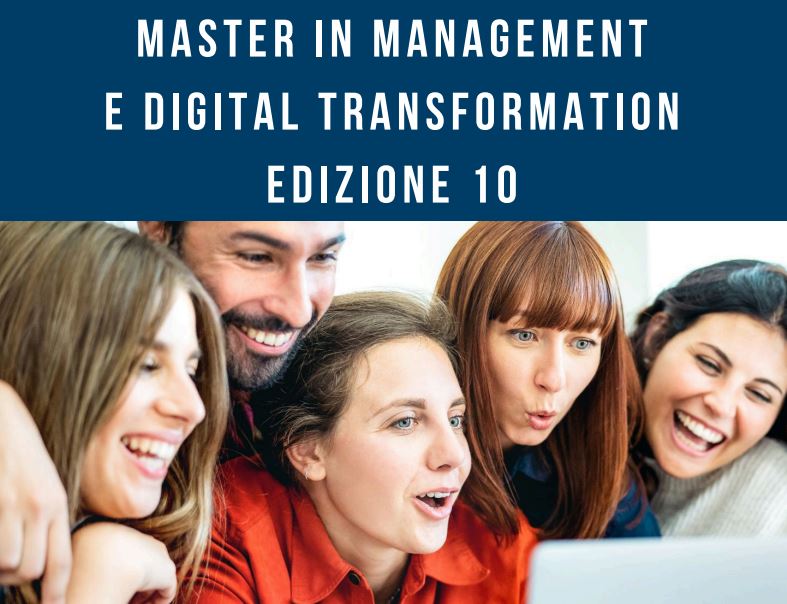 Pronto per le sfide del futuro digitale? Segui l'open day del Master in Management e Digital Trasformation il 10 luglio 2024 ore 11.30