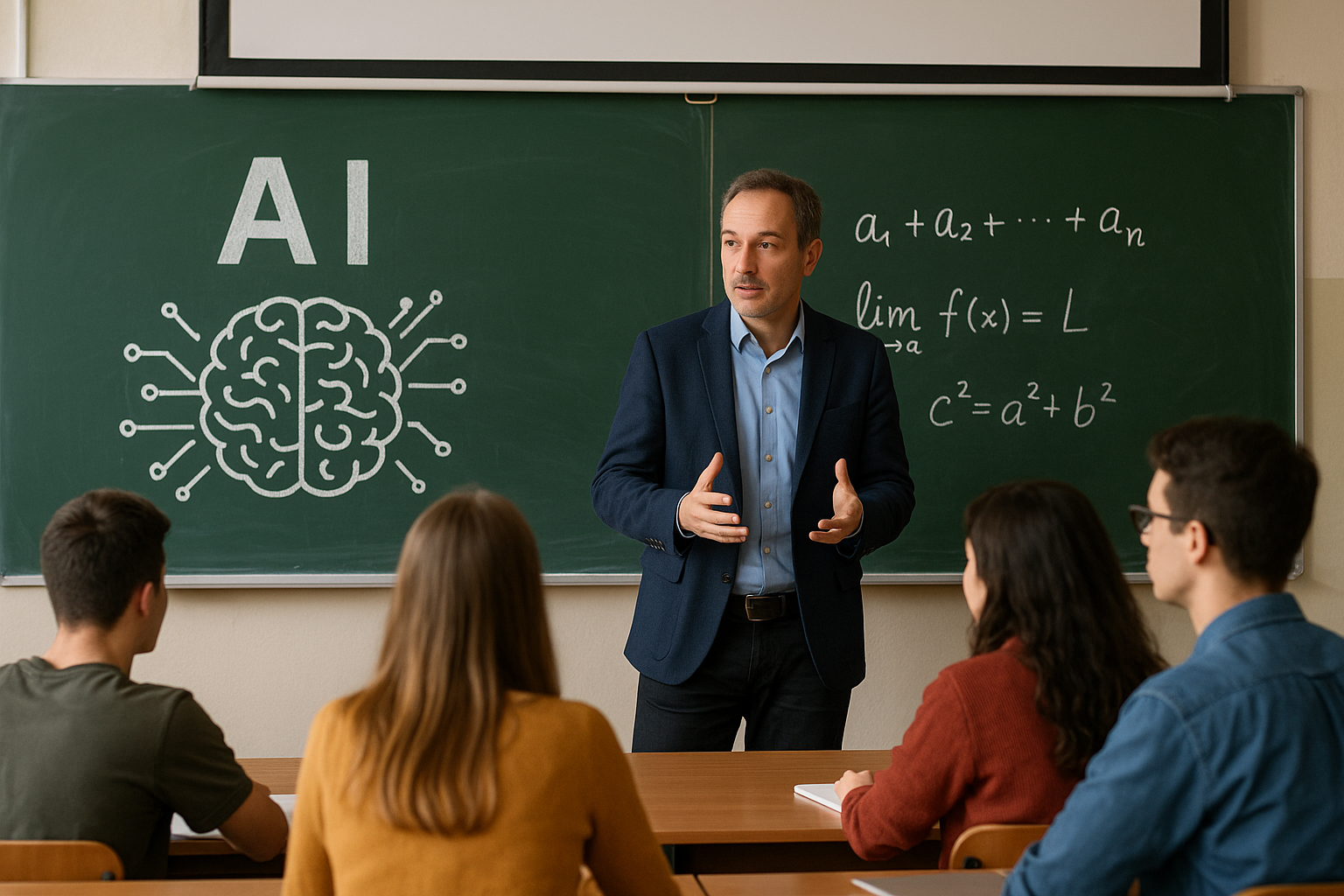 Cover image for L’IA in cattedra - Fondamenti matematici e attività per la classe