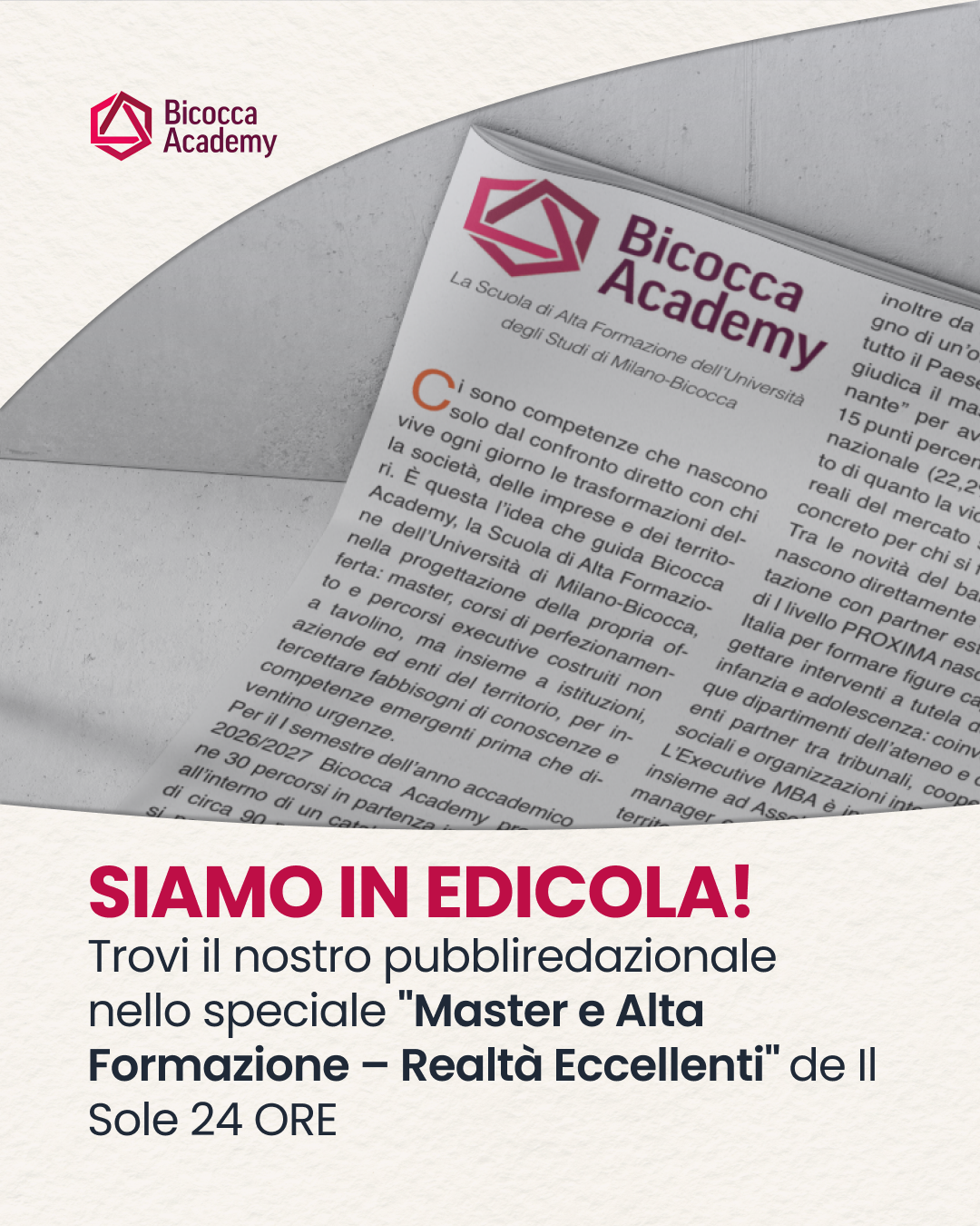 bicocca academy
