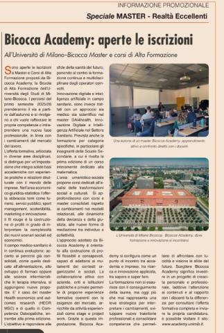 bicocca academy