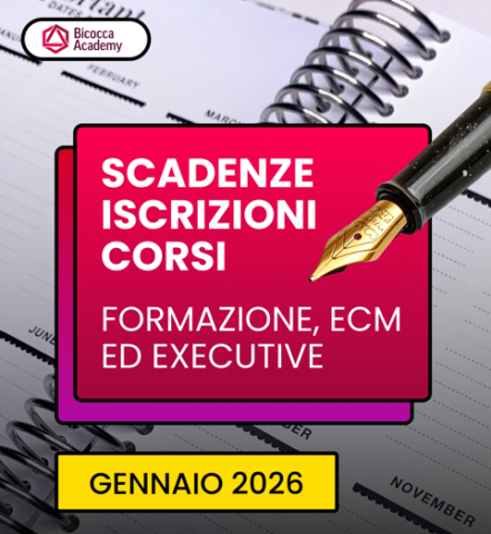 Scadenze corsi di gennaio 